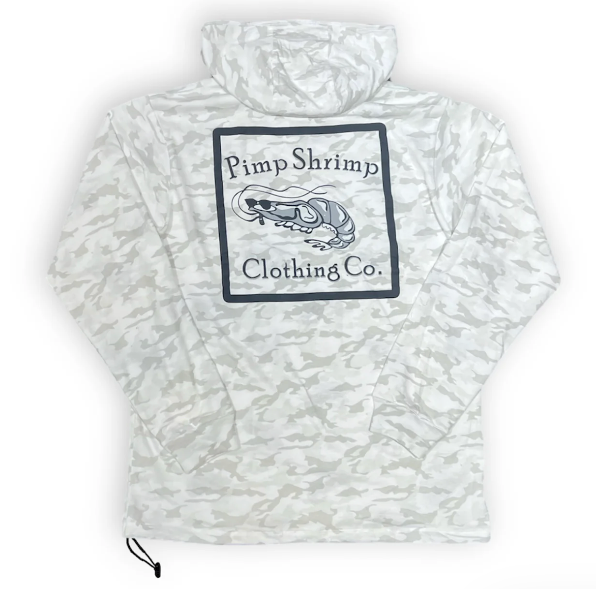White Camo Hoodie