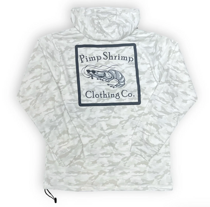 White Camo Hoodie