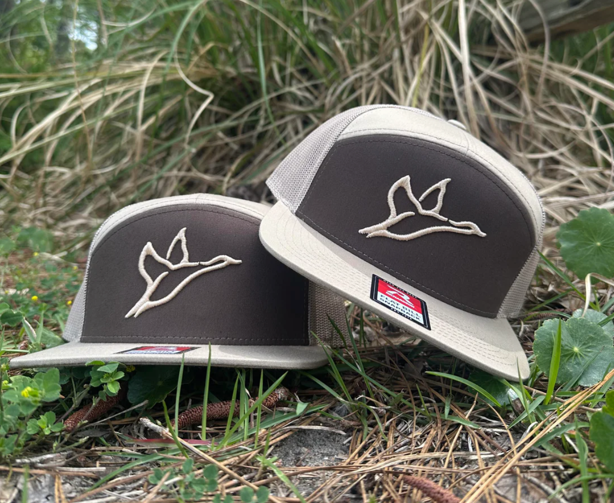 Khaki/Coffee Patch Hat