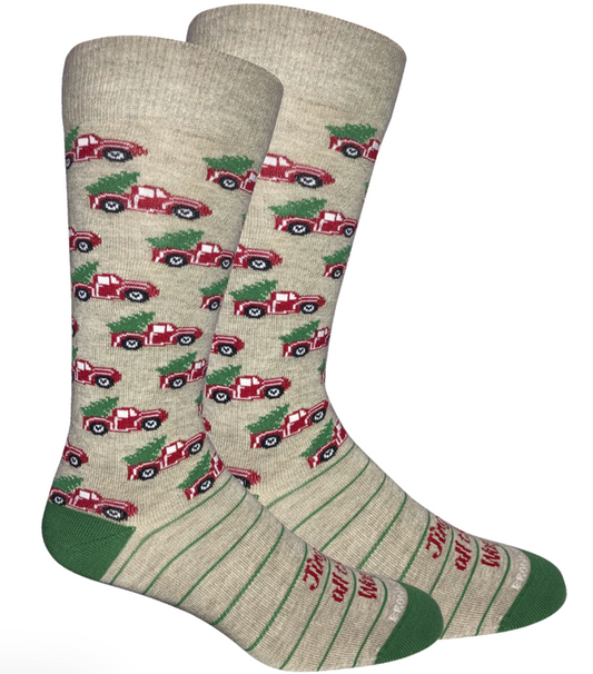 Red Truck Socks