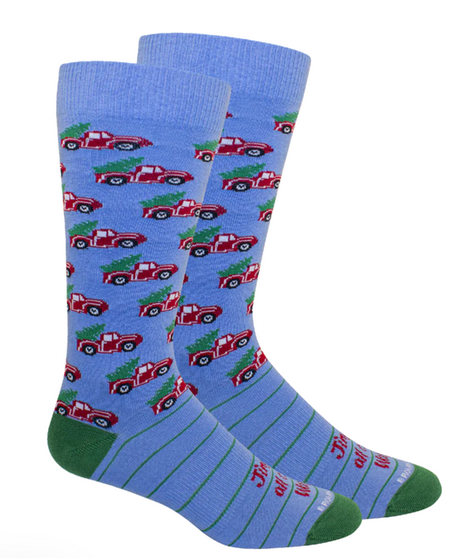 Red Truck Socks
