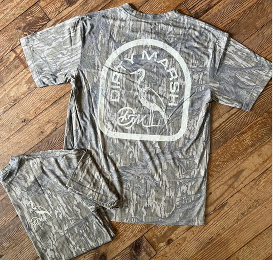 Treestand Camo Logo Tee