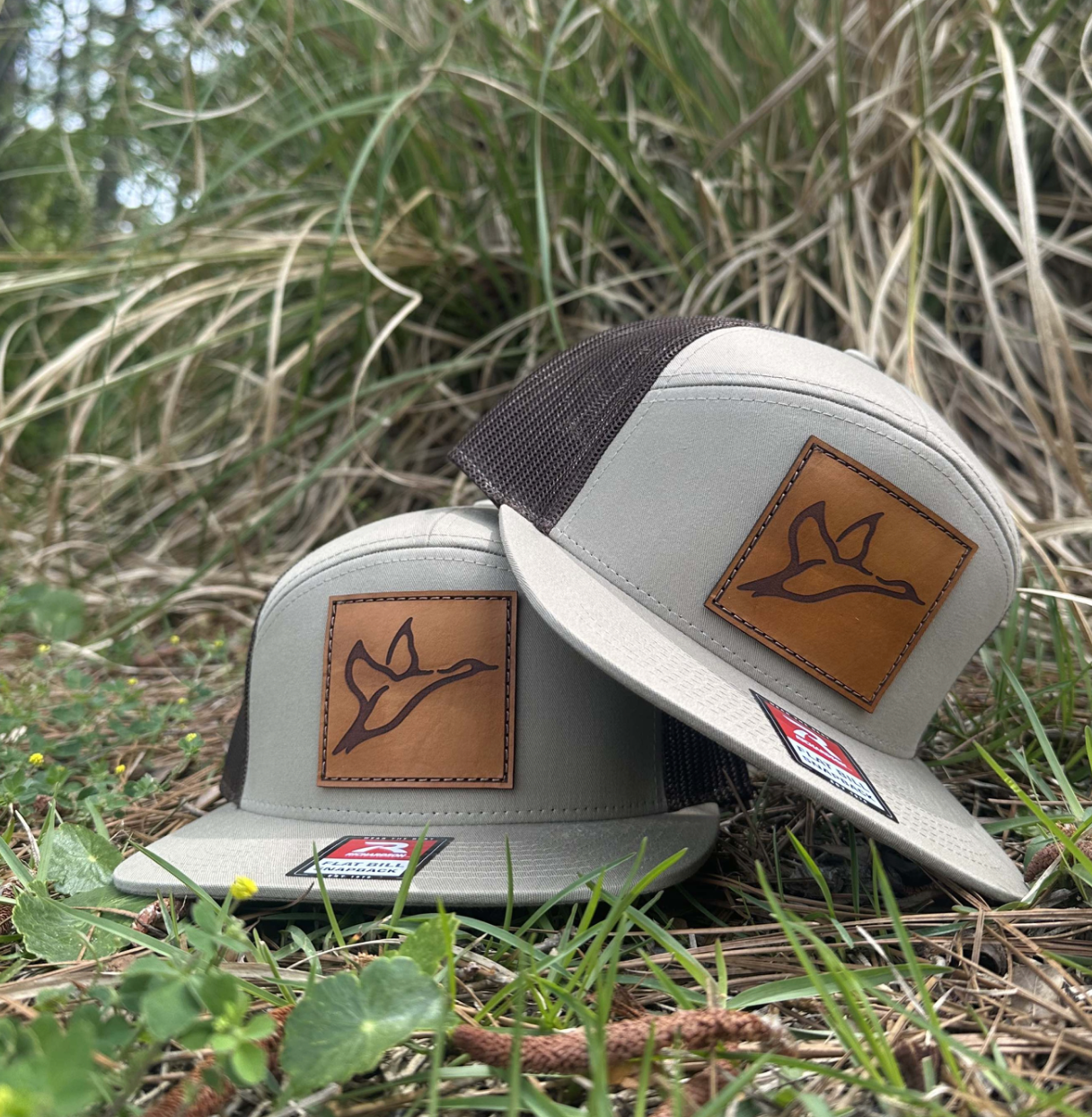 7 PANEL BROWN KHAKI PATCH