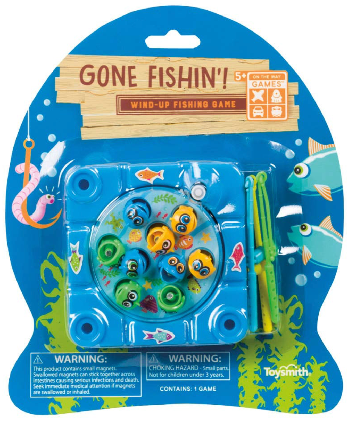 Gone Fishin' Board Or Travel Game