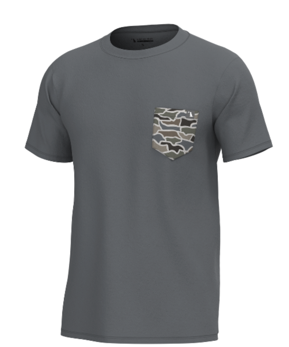 Youth Camo Pocket Tee