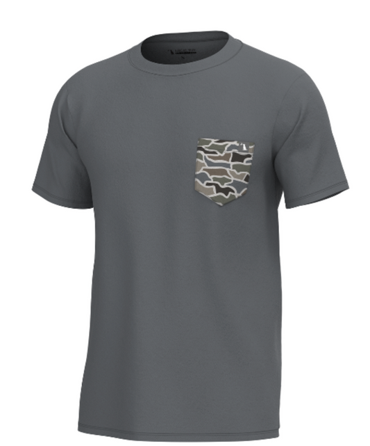 Youth Camo Pocket Tee