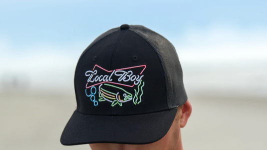 Bud Fish Neon Trucker Hat