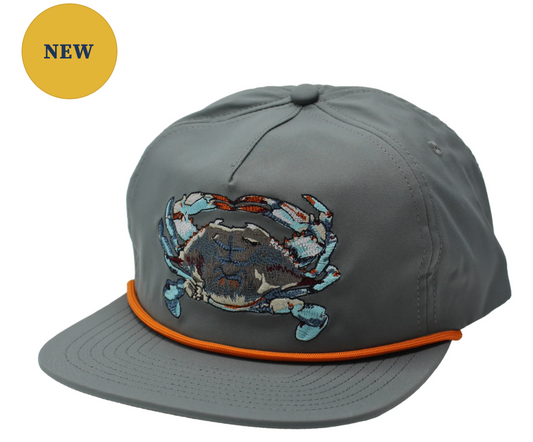 "Pinchy Crab" Low Profile Rope Hat