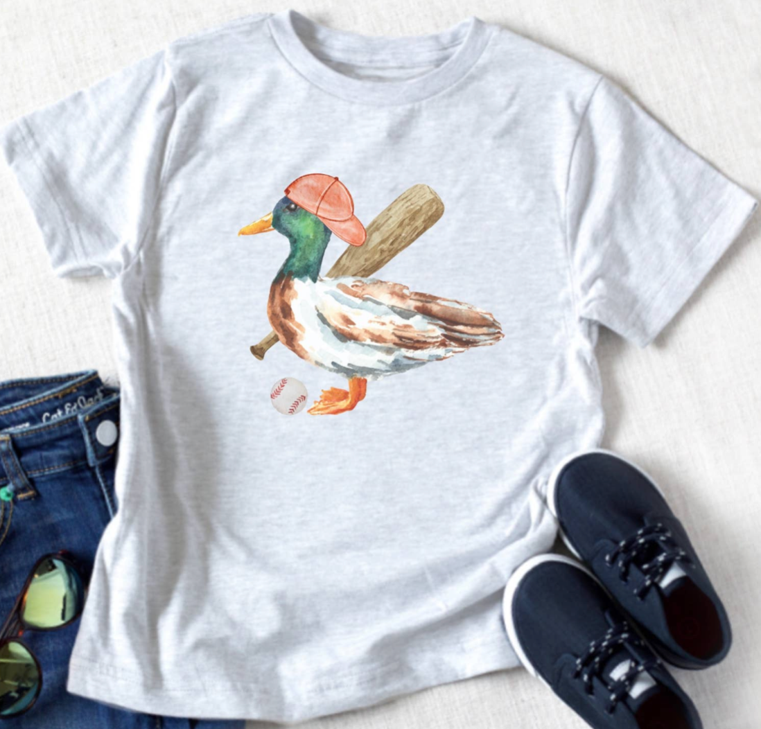 Youth Baseball Duck Tee
