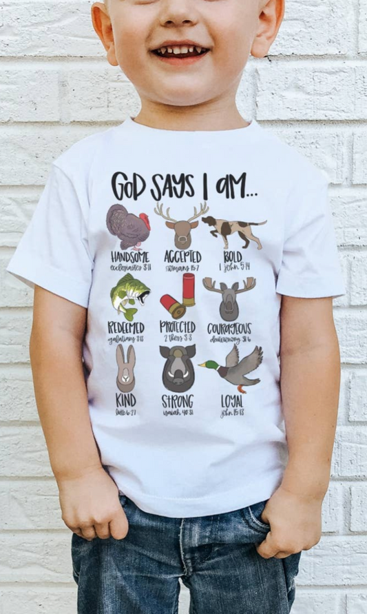 God Says I Am Tee