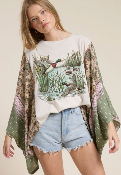 Malorey Mallard Top