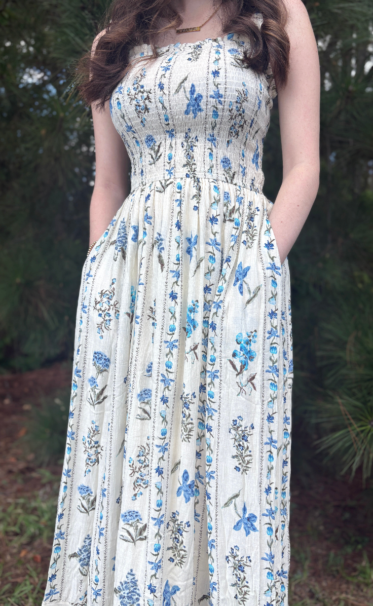 Everblue Floral Dress