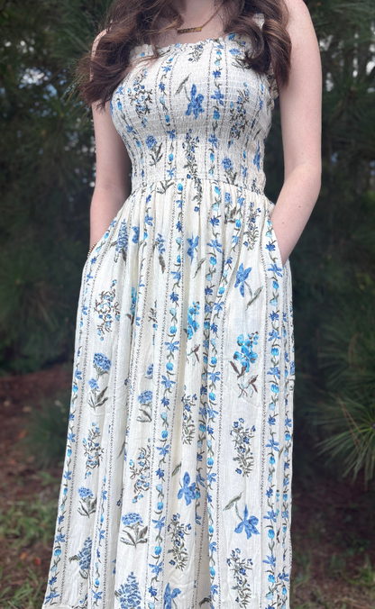 Everblue Floral Dress
