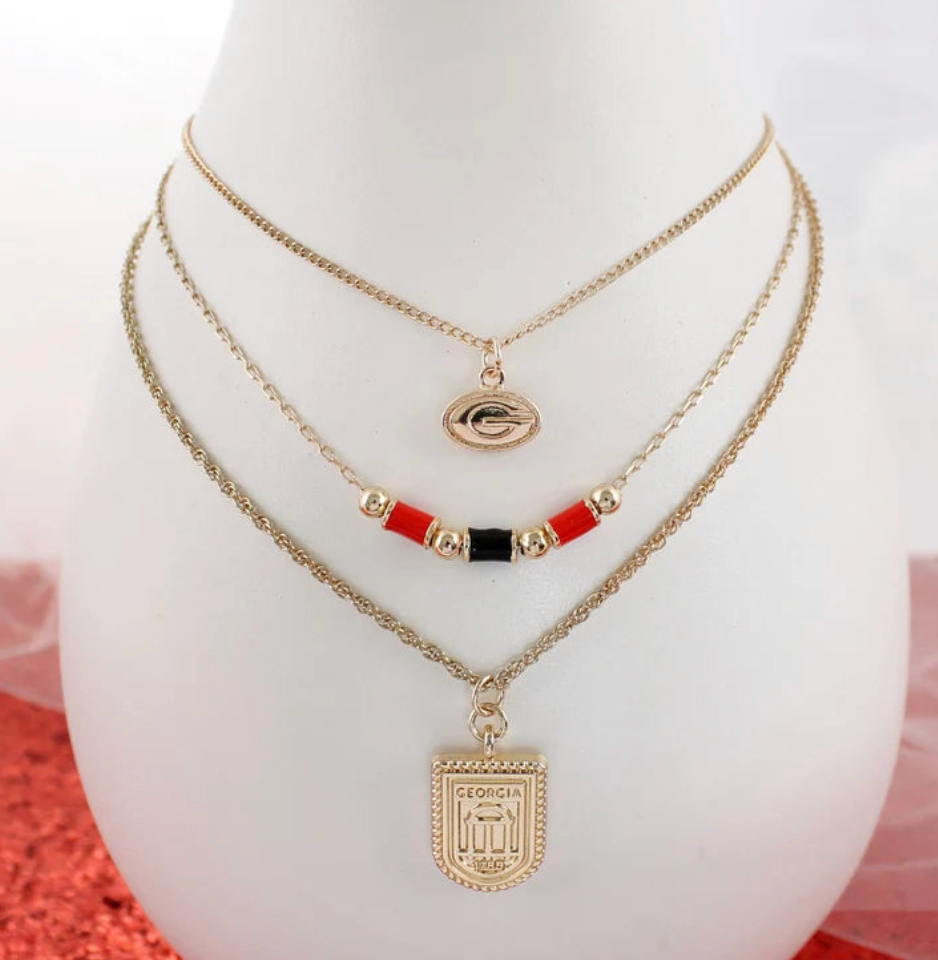 Georgia Gold Trio Necklace Set