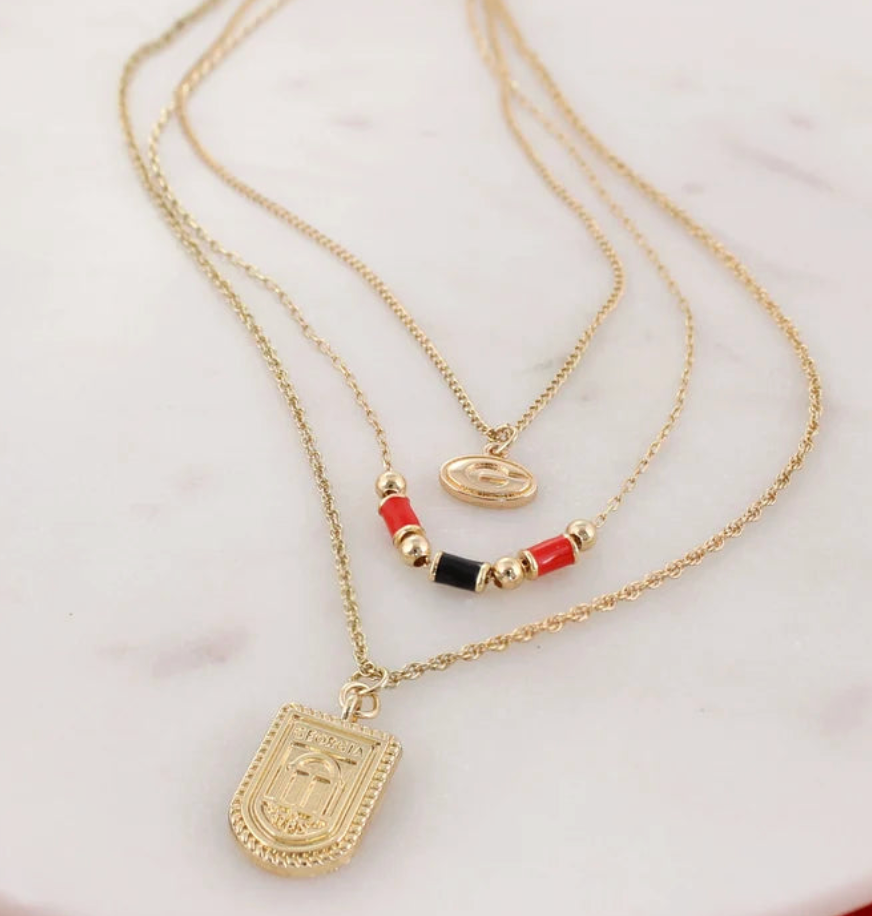Georgia Gold Trio Necklace Set
