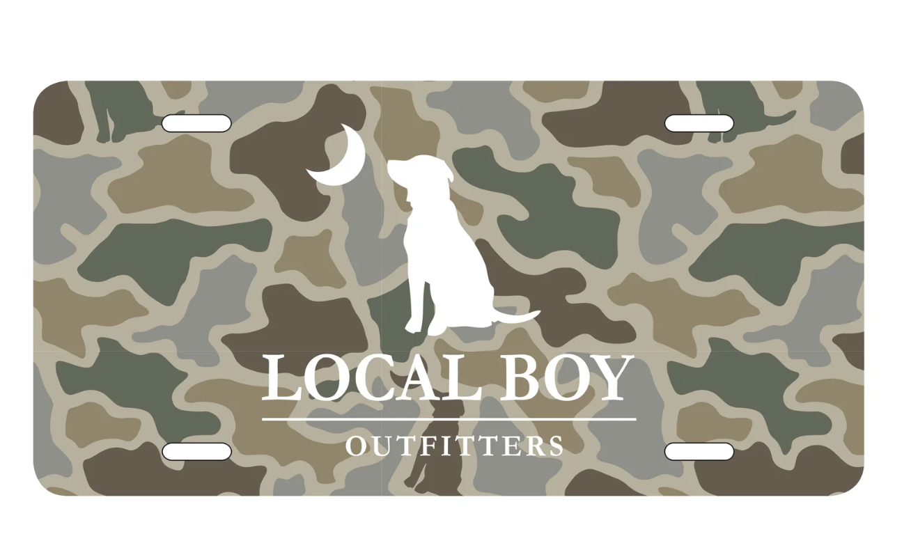 LBO License Plate