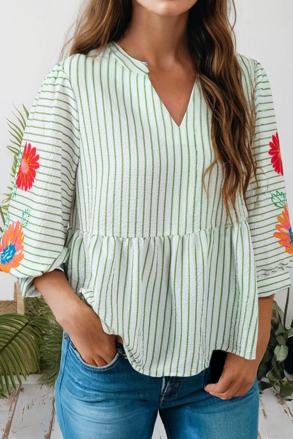 Missy Floral Blouse