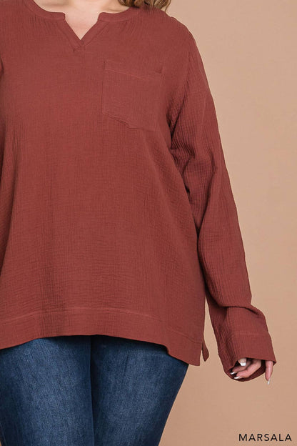 Marsala Pullover