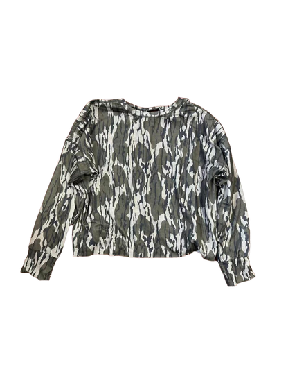 Camo Open Back Top